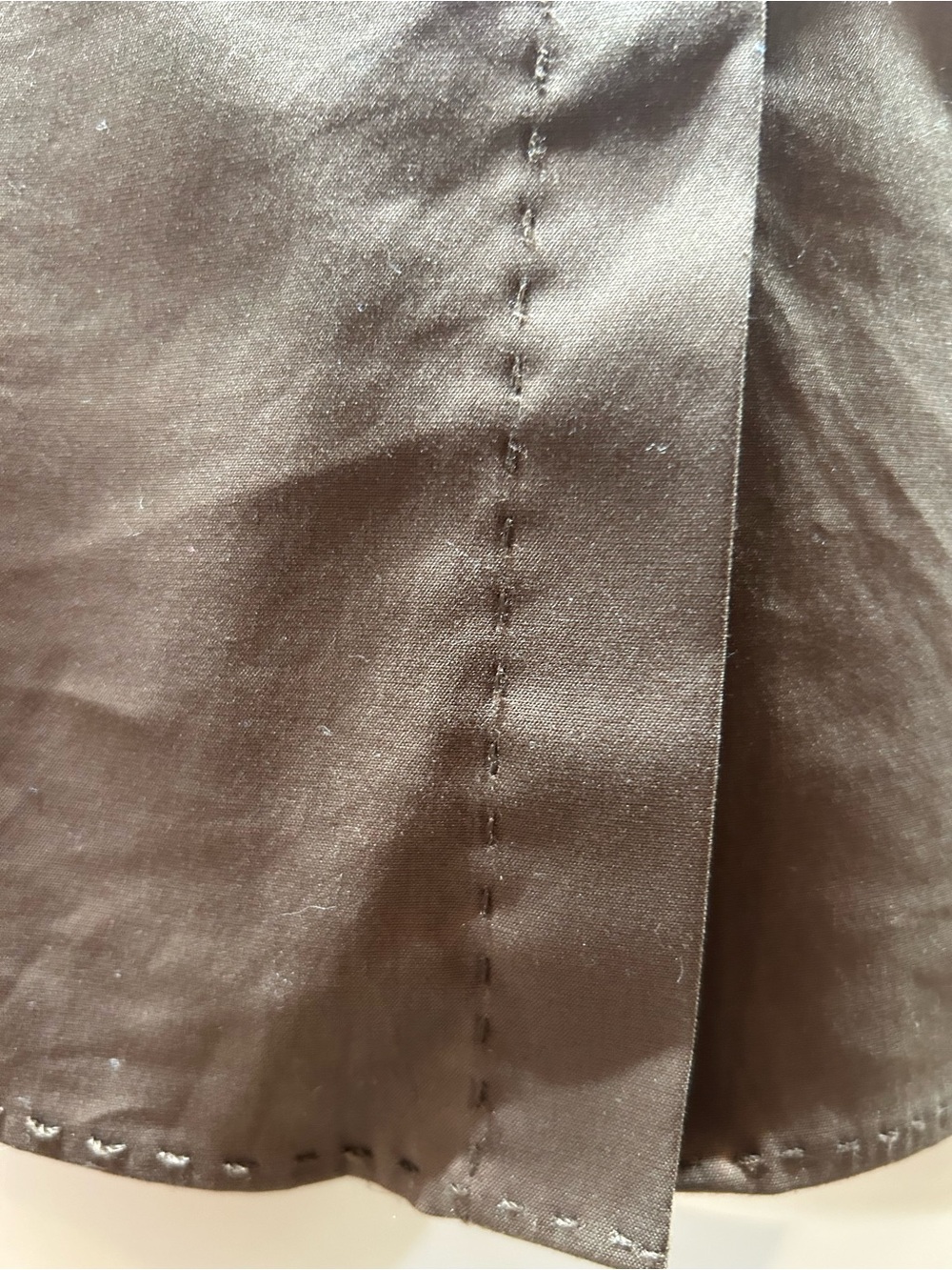 Per Se Carlisle Chocolate Brown Pleated Cap Sleeve Blouse Stretch Size 10. NWT - Picture 5 of 12